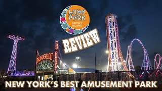 Luna Park Review ZamperlaOwned Amusement Park in Coney Island  New Yorks Best Amusement Park [upl. by Alarick]