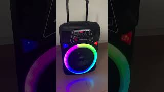 COV Portable speaker with LED light [upl. by Thane718]