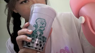 asmr boba amp storytime [upl. by Assinna]