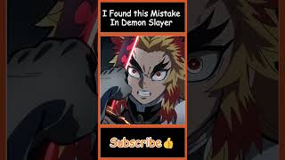 తెలుగు I Found this Mistake In Demon Slayer 🤔 animetelugu teluguanimecommunity short [upl. by Naarah]