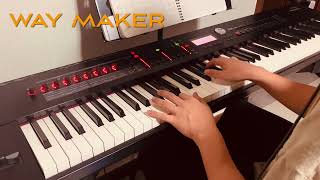 Way Makerfeat Sounds of Unity  REVERE Darlene Zschech William McDowell Piano Cover [upl. by Clark]