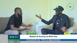 Mabior Garang on SPLA day [upl. by Rochette]