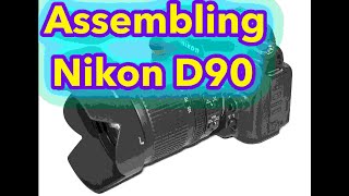 Nikon D90 assembly and first look  Nikon DSLR 2020 [upl. by Zysk]