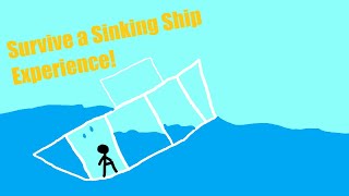 Survive A Sinking Ship With Realistic Water Physics Roblox [upl. by Anilesor634]