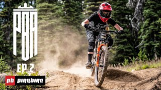 Dropping Into The First Race  Pinkbike Academy EP 2 [upl. by Ynohtona]