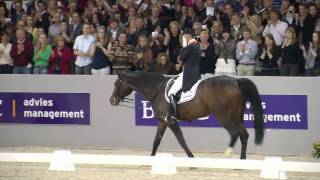 Indoor Brabant 2010  Imke SchellekensBartels amp Hunter Douglas Sunrise  FEI World Cup Dressuur [upl. by Ivy]