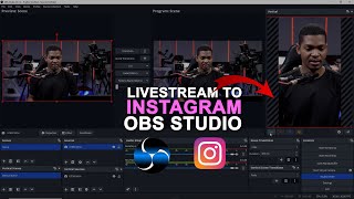 HOW TO LIVE STREAM TO INSTAGRAM USING OBS STUDIO [upl. by Yrrad]