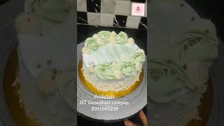 white forest cake decoration cakedecorating trending northguwahati explore viralshorts video [upl. by Elik128]