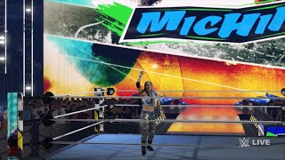 WWE 2K24  Kairi Sane VS Michin VS Kiana James VS Bianca BelAir [upl. by Josephina694]