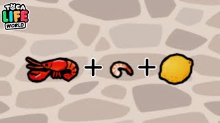 Lobster amp Squid Recipes  Toca Life World [upl. by Silas]