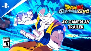 NEW Dragon Ball Sparking Zero Gameplay Trailer BUDOKAI TENKAICHI 4 4K [upl. by Myra]