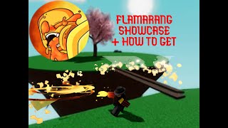 Flamarang showcase  how to get it  Slap battles [upl. by Retnyw]