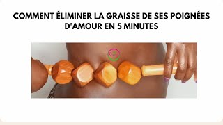 AUTO MASSAGE  COMMENT ÉLIMINER LA GRAISSE DE SES POIGNÉES DAMOUR EN 5 MINUTES ventreplat madero [upl. by Desmund]