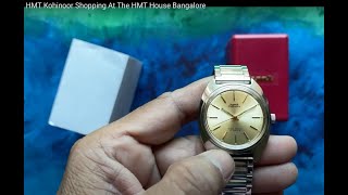 HMT Kohinoor Shopping At HMT House Bangalore [upl. by Nosna344]