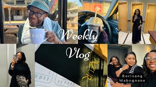 WEEKLY VLOG CAREER CONVERSATIONS GOD FRIENDS amp FAMILY Rorisang Mabogoane South African YouTuber [upl. by Urson]