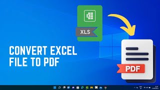 How to Convert Excel File to PDF Easily  Quick and Simple Guide [upl. by Ranjiv]