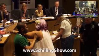 CHAOS at Charlottesville City Council Meeting Episode 2 John Heyden 060517 [upl. by Chaffee]