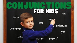 Conjunctions for Kids  Learn about coordinating correlative and subordinating conjunctions [upl. by Naira]