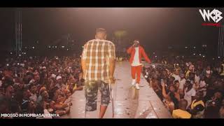 LIVE perfomance shabiki mlemavu na Mbosso Mombasa [upl. by Eiruam844]