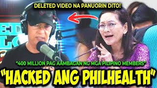 KAKAPASOK LANG TED FAILON NAG INIT ANG ULO NG NA HACKED ANG PHILHEALTH RIZA HONTIVEROS PLEASE HELP [upl. by Cox599]