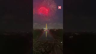 Breathtaking Independence Day Fireworks Illuminate Sky Over Washington [upl. by Leraj]