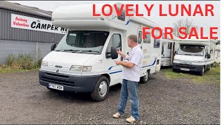 NO RESERVE EBAY AUCTION 2001 LUNAR ROADSTAR 630 4 BERTH UK DELIVERY BY CAMPER NERD Y787WDM [upl. by Ogait]