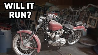 Can We Save This Dusty Barn Find Motorcycle [upl. by Chucho]