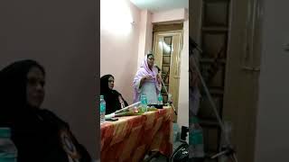 Best Urdu Ghazal Shahnaz RahmatMushaira e Shayeraat Urdu poetry women writers [upl. by Acinnad]