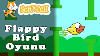 Scratch Flappy Bird Oyunu Yapımı İvmeli Düşüş [upl. by Klapp]