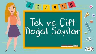 3 Sınıf  Tek ve Çift Doğal Sayılar [upl. by Opportina]