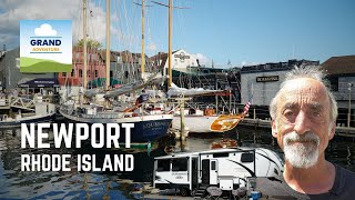 Ep 376 Newport Rhode Island  RV travel camping hiking [upl. by Umont]