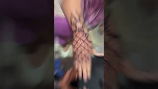 Stylish Back Hand Rad Mehandi Design shorts ytshots youtube viralshorts mehndi henna viral [upl. by Rozella]