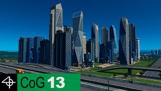 The IMPOSING IT Cluster OFFICES  Cities Skylines – City of Gardens SCENARIO Part 13 [upl. by Eimyaj]