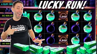 LUCKY RUN Winning Day ⚗️ Enchanted Elixirs ⫸ LuckyLand Slots [upl. by Osugi]