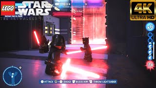 Darth Vader and Kylo Ren vs Darth Maul  LEGO Star Wars The Skywalker Saga [upl. by Anelah]