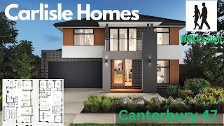 Carlisle Homes Canterbury 47 Display Home walkthrough tour [upl. by Scarlett246]