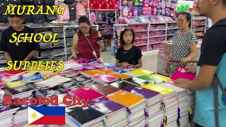 MURANG BILIHAN NG SCHOOL SUPPLIES  BACOLOD CITY [upl. by Anilorac]