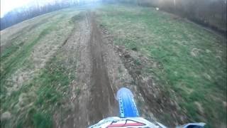 Dumontier Romain GoPro Yamaha 250 yz training february 2013 [upl. by Colene94]