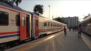 Mersin Garda Tren Trafiği [upl. by Macintyre224]