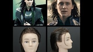 Loki  Tom Hiddleston  Haircut Tutorial [upl. by Anirbaz]