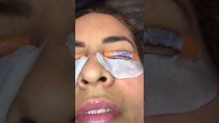 Elleebana lash lift and tint before and after video FeelTheHeal Miami [upl. by Anileve]