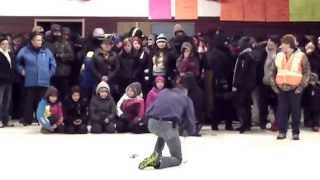 Elders Trap Setting  Hatchet Lake Denesuline 45th Annual Winter Carnival [upl. by Alec550]