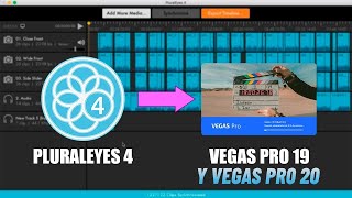 Como instalar y usar PluralEyes 4 en VEGAS PRO 19 y 20 [upl. by Ahtaela]