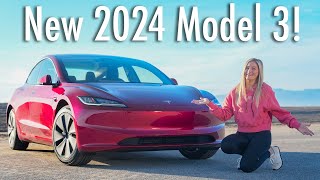 The NEW Upgraded 2024 Tesla Model 3 first impressions [upl. by Gaylene]