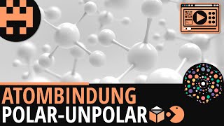 Atombindung Polar und unpolar │Chemie Lernvideo│Learning Level Up [upl. by Elleirol]