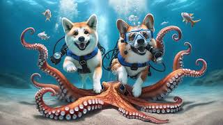 Dogs Swimming with Sharks dog [upl. by Zillah]