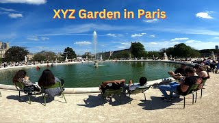 XYZ Garden in Paris 2024  Louvre Museum [upl. by Lj]