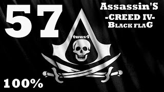 Pt57  Assassins Creed IV Black Flag 100 1080p Walkthrough [upl. by Dolph]