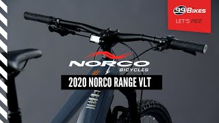 2020 NORCO RANGE VLT ELECTRIC BIKE [upl. by Nyltak674]