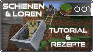 🌟 Minecraft Schienen  Wiki  Tutorial 1  Deutsch  CLM [upl. by Haneeja399]